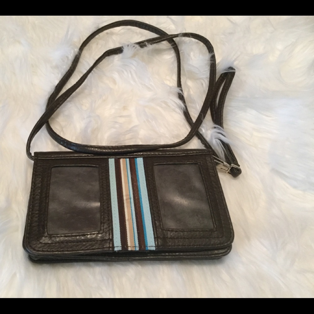 Brown crossover Wallet